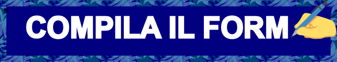 Nell'immagine è scritto: Compila il form e accanto all'ultima lettera è riportata una emoji di una mano con una penna . il colore del "tasto" è blu con una cornice blu e celeste