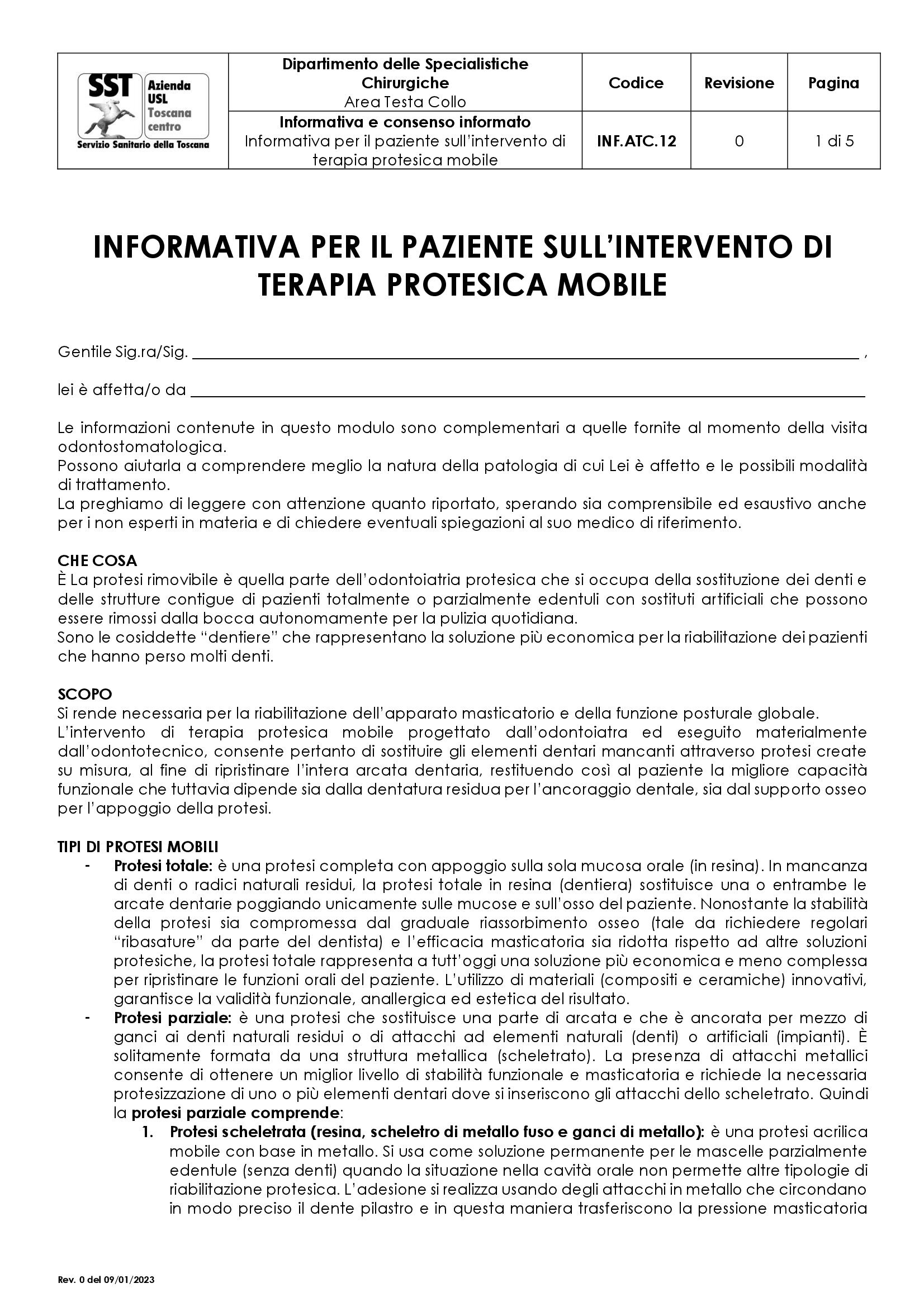 INF.ATC.12 Informativa per il paziente sull’intervento di terapia protesica mobile